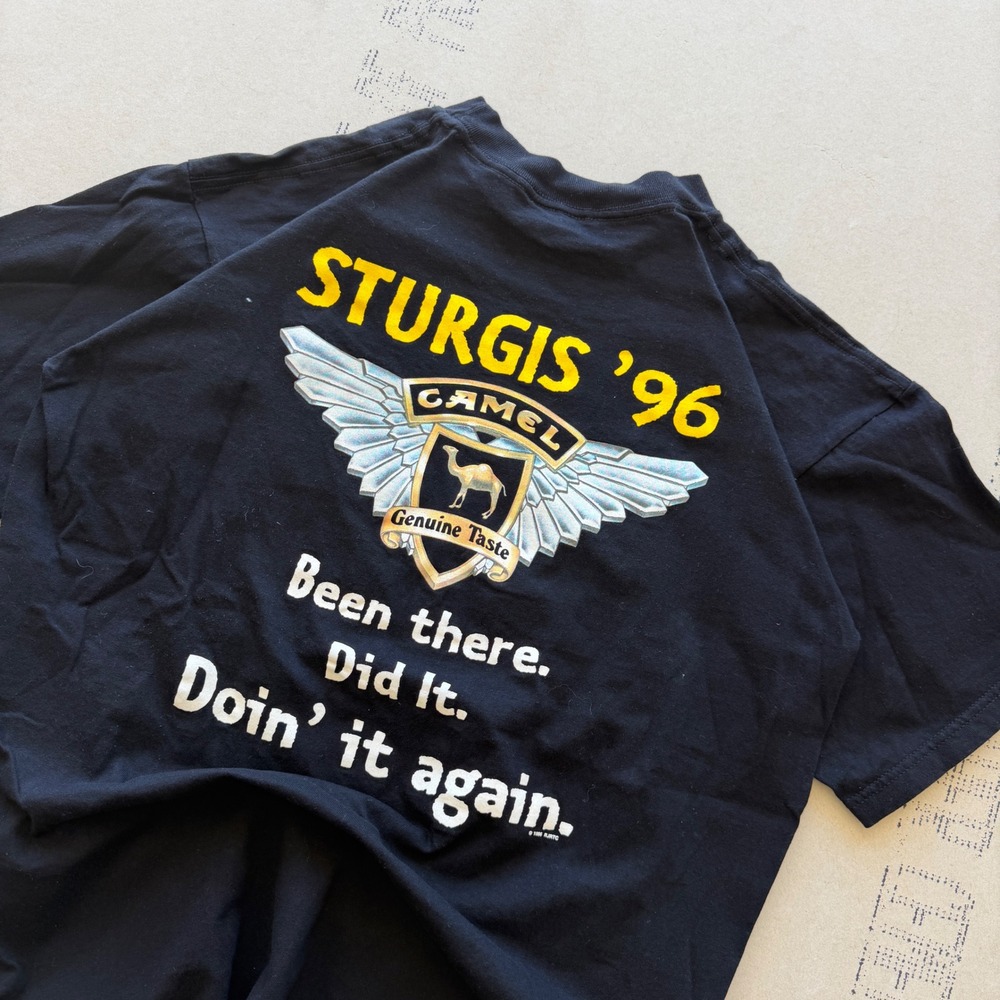 Vintage 90s Camel Sturgis T-shirt